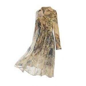 NWOT Origami Floral Lace Cardigan Women's Bohemian Duster Ivory Multi Size S/M‎